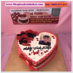 Bánh Sinh Nhật In Hình Ảnh - H403
